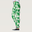 Search for green leaf pattern leggings Exotic