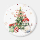 Search for christmas tree magnets Snowman