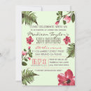 Search for exotic birthday invitations Green