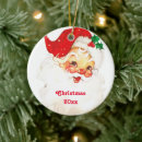 Search for old fashioned santa claus ornaments Nostalgic