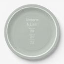 Search for sage wedding plates Typography