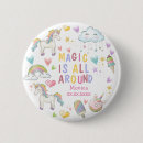 Search for unicorn birthday buttons Rainbow