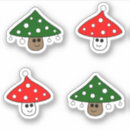 Recherche de toadstool autocollants Mignon