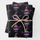 Search for witch wrapping paper Black cat