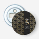 Search for art deco bottle openers Black and gold