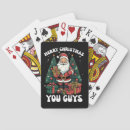 Search for santa claus playing cards Snow