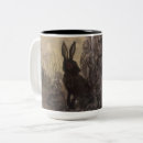 Recherche de lapin noir tasses Aquarelle