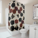 Search for cream and black shower curtains Vintage