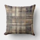 Search for masculine pillows Dark brown