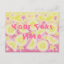Search for lemon slice postcards Lemonade