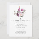 Search for velvet bridal shower invitations Floral