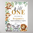 Search for wild one birthday posters Greenery
