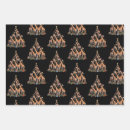 Search for giraffe christmas wrapping paper Santa