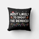 Search for christmas reindeer pillows Winter