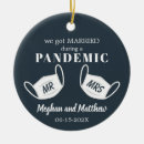 Search for pandemic ornaments Mr and mrs