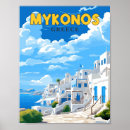 Search for mykonos posters Watercolor
