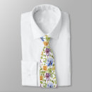 Recherche de motif fleuri cravates Violet