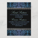 Recherche de motif zèbre invitations Fête