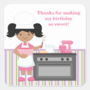 Search for baking birthday party stickers Pink