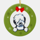 Search for old english sheepdog ornaments Cute