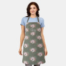 Search for modern floral pattern aprons Mom