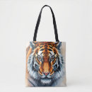 Search for tiger portrait bags Wildlife