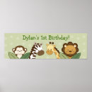 Search for zebra birthday party posters Monkey