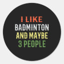 Recherche de volant de badminton autocollants Raquette