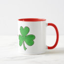 Recherche de lèvres vertes tasses Irlandais