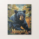 Recherche de minnesota puzzles Ours noir