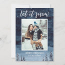 Search for let it snow christmas cards Blue