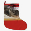 Search for otter christmas stockings Santa