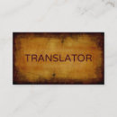 Recherche de traduction cartes visite Professionnel