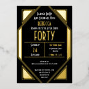 Search for 1920s 40th birthday invitations Forty