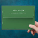 Search for christmas envelopes Return address