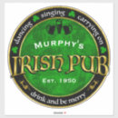 Search for irish pub stickers Beer