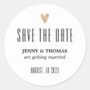 Search for elegant save the date stickers Stylish