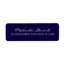 Search for nautical wedding return address labels Navy blue