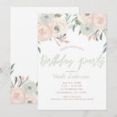 Search for mint green birthday invitations Botanical