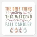 Search for fall candle stickers Autumn