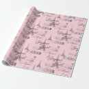 Search for paris christmas wrapping paper Joyeux noel