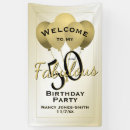 Search for fabulous 50 birthday party banners 50 years old