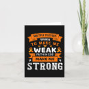 Search for weakness cards God