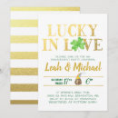 Search for love engagement party invitations Green