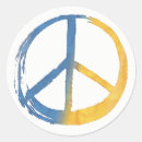 Search for blue peace symbol stickers Freedom