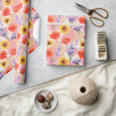 Search for lavender flower wrapping paper Watercolor