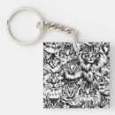 Search for white face keychains Modern