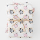Search for perfume bottle wrapping paper Pink