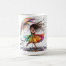 Search for dream girl mugs Watercolor
