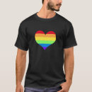 Search for rainbow heart tshirts Lesbian